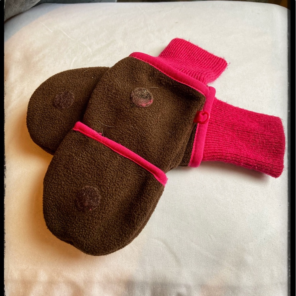 GAP Fleece Transformer Mittens